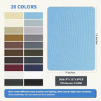 KING MOUNTAIN Canvas Repair Patch 9 x11 Inch 2 Pcs Self-Adhesive Waterproof Fabric Patch for Sofas, Tents, Furniture,Tote Bags, Car Seats (Blue)