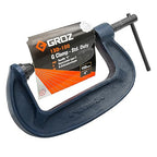 Groz 35801 4" Ductile C-Clamp