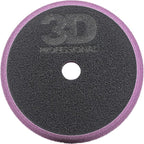 3D Dark Purple Foam Cutting Pad | Fast Compound Cuts for Removing Paint Defects | Professional Grade | Superior Finish for Automotive Painted Surfaces | Car Care Detailing | 5.5” Round