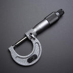 Clockwise Tools MMTR-01 Premium Outside Micrometer with Carbide Tip 0-1" Measuring Range 0.0001" Graduation Precision Machinist Tool