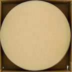 Dura-Gold Premium 60 Grit 6" Gold Sandpaper Discs, No Hole Pattern Dustless, Box of 25, Hook & Loop Backing for DA Sander, Finishing Coarse Sanding Abrasive Automotive Paint, Woodworking Wood, Metal