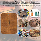 UJ Ramelson Pocket Leather Tool Roll
