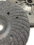 SIGNI 5 Pack SiC Plastic Back Grinding Wheel for Granite/Marble/Concrete and Glasses (7 INCH, 24 GRIT)