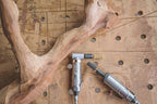 Kutzall Original Ball Nose Rotary Burr, 1⁄4" Shaft, Coarse -Wood Carving Bit for Bosch, DeWalt, Milwaukee, etc. Abrasive Tungsten Carbide, 1⁄4" (6.3mm) Head Dia.X 1-3⁄8" (34.9mm) Length, BN-14